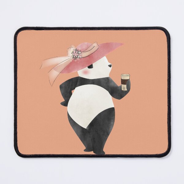 Item preview, Mrs Panda Coffee - Cute Stylish Bear designed and sold by Maika Coffee.