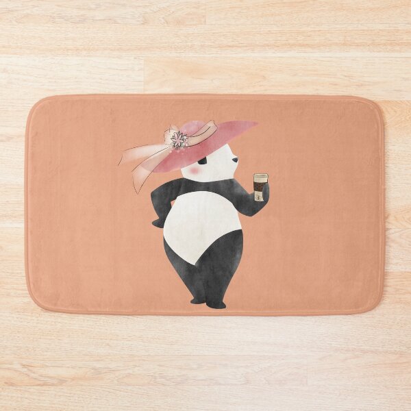 Item preview, Mrs Panda Coffee - Cute Stylish Bear designed and sold by Maika Coffee.