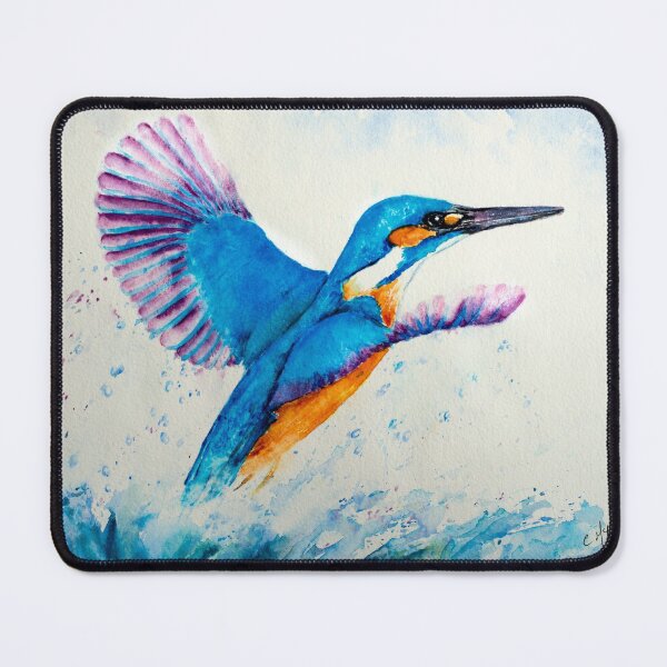 Item preview, KINGFISHER SPLASH designed and sold by carriemckenzie.