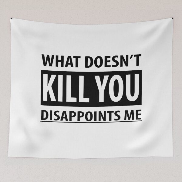 Item preview, What doesn't kill you designed and sold by smokylemon.