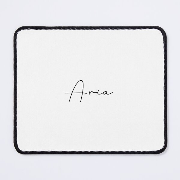 Item preview, Minimalistic name - Aria designed and sold by Shop-With-B.