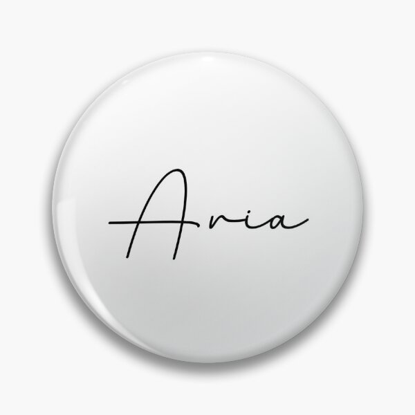 Item preview, Minimalistic name - Aria designed and sold by Shop-With-B.