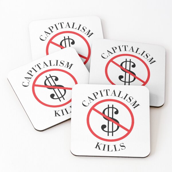 Item preview, Capitalism Kills Socialism Democratic Socialist  designed and sold by The Junto Shop.