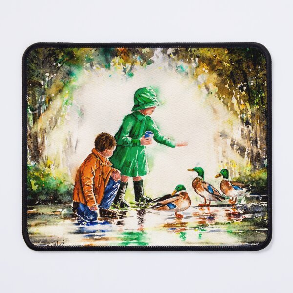Item preview, FEEDING THE DUCKS - children designed and sold by carriemckenzie.