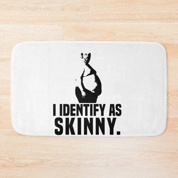 Item preview, I identify as skinny I'm Fat But I Am Trans-Slender funny fat  graphic designed and sold by teesBYAlioui.