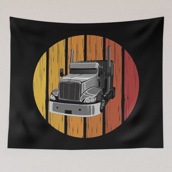 Item preview, Retro Truck Drivers designed and sold by Uppercase Tees.