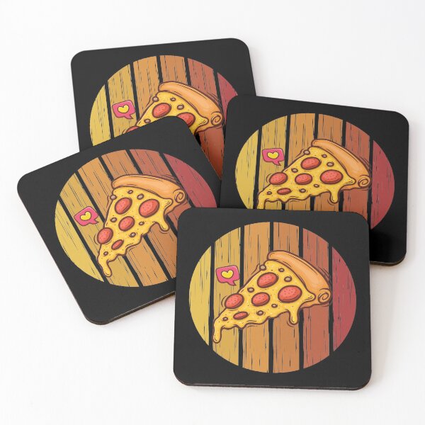 Item preview, Retro Pizza Lover designed and sold by Uppercase Tees.