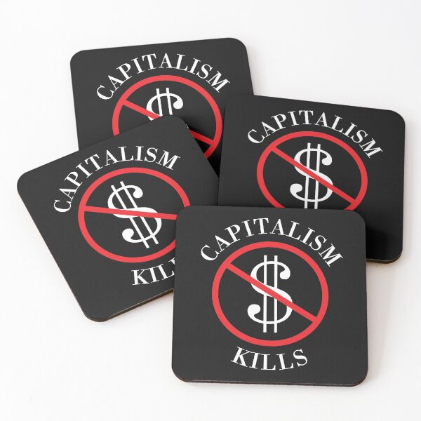 Item preview, Capitalism Kills Socialism Democratic Socialist  designed and sold by The Junto Shop.