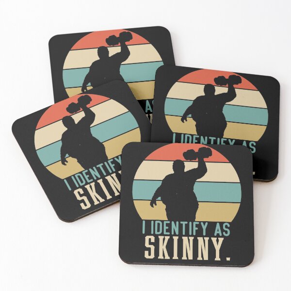 Item preview, I identify as skinny I'm Fat But I Am Trans-Slender funny fat  graphic designed and sold by teesBYAlioui.