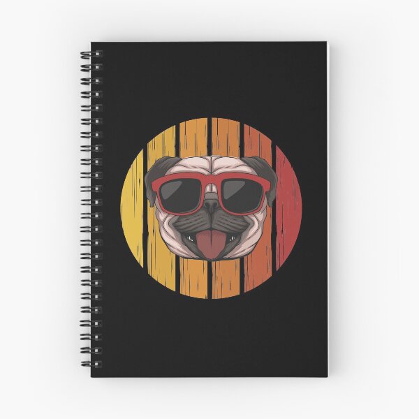 Item preview, Retro Pug designed and sold by Uppercase Tees.