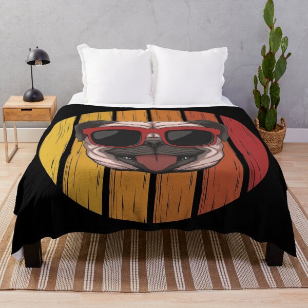 Item preview, Retro Pug designed and sold by Uppercase Tees.