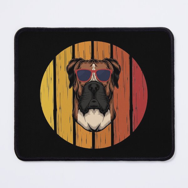 Item preview, Retro Boxer Dog designed and sold by Uppercase Tees.