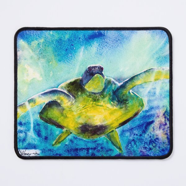 Item preview, GREEN BAYOU TURTLE designed and sold by carriemckenzie.