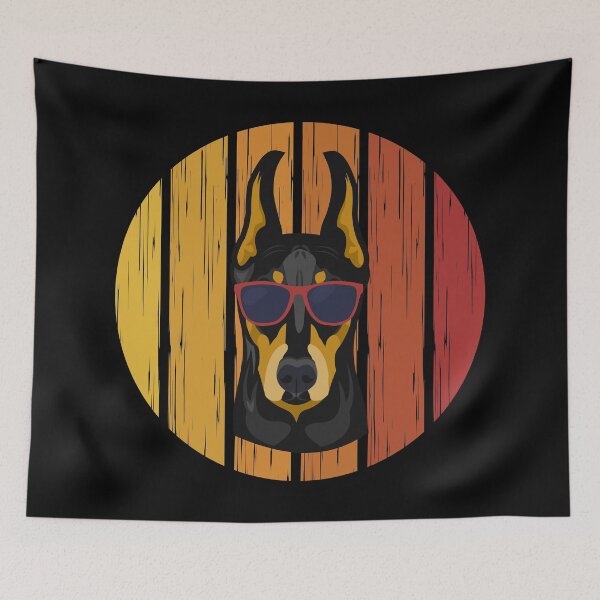 Item preview, Retro Doberman designed and sold by Uppercase Tees.