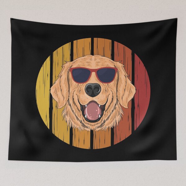 Artikelvorschau, Golden Retriever entworfen und verkauft von Uppercase Tees.