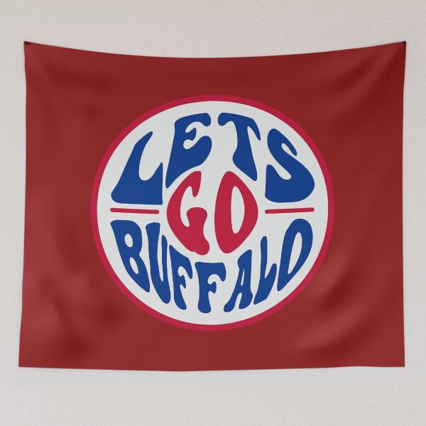 Item preview, Let's Go Buffalo Billetes de búfalo retro designed and sold by Kathleen Creative.