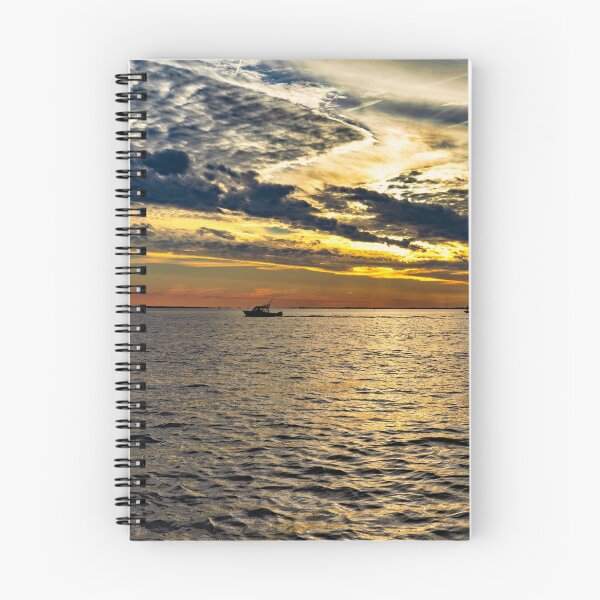 Item preview, Sunset at Hampton Roads Bridge Tunnel designed and sold by ShorelineImages.