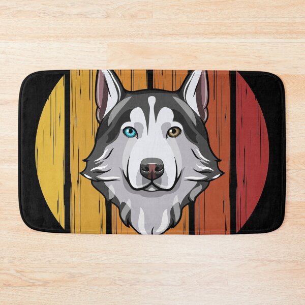 Artikelvorschau, Retro-Husky entworfen und verkauft von Uppercase Tees.