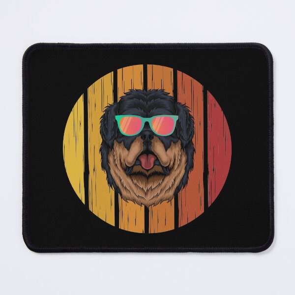 Item preview, Retro Tibetan Mastiff  designed and sold by Uppercase Tees.