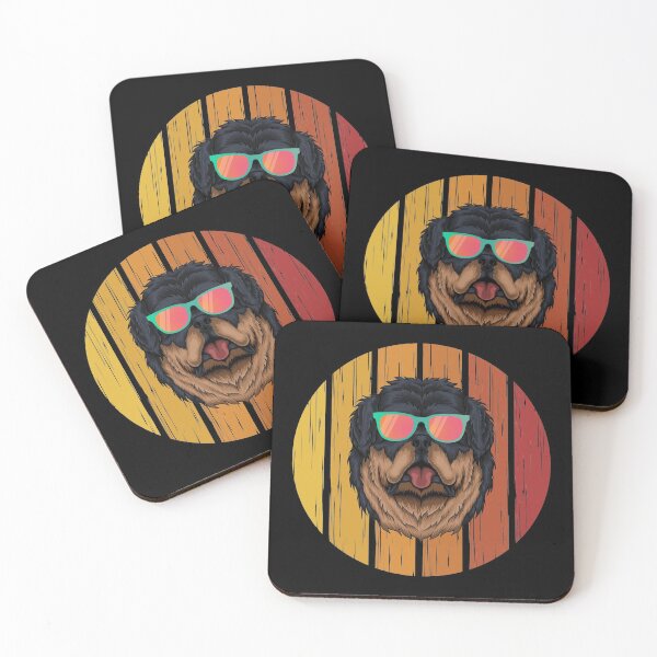 Item preview, Retro Tibetan Mastiff  designed and sold by Uppercase Tees.
