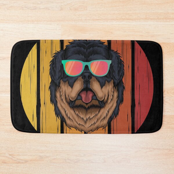 Item preview, Retro Tibetan Mastiff  designed and sold by Uppercase Tees.