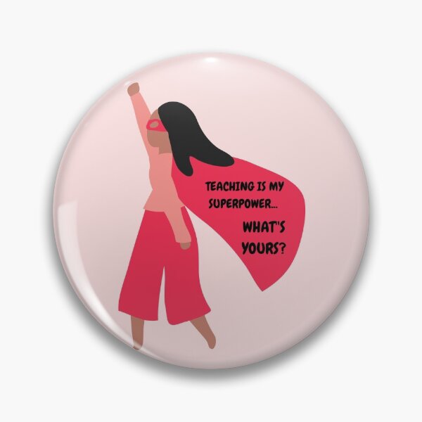 Item preview, Teaching Is My Superpower Whats Yours? designed and sold by ZaiyaDraw.