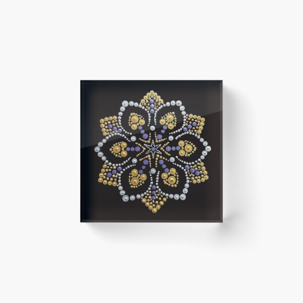 Item preview, Dot Mandala Flower Star designed and sold by Aktavrh.