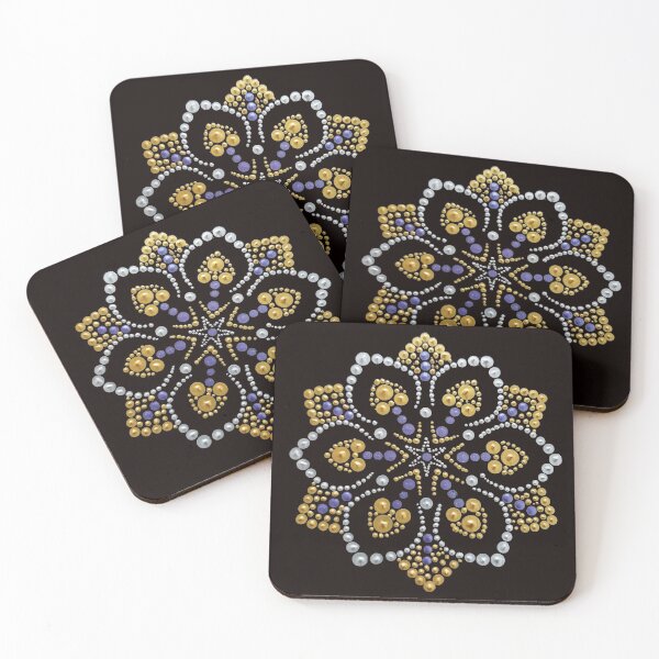 Item preview, Dot Mandala Flower Star designed and sold by Aktavrh.
