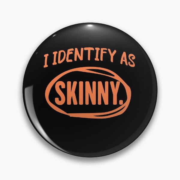 Item preview, I identify as skinny I'm Fat But I Am Trans-Slender funny fat  graphic designed and sold by teesBYAlioui.