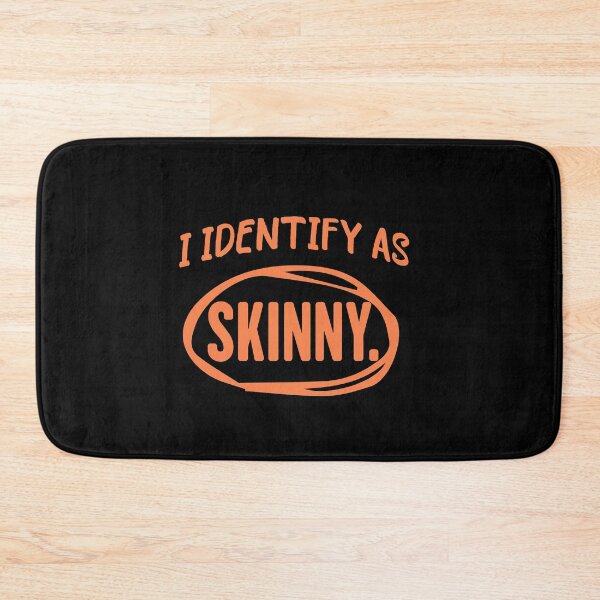 Item preview, I identify as skinny I'm Fat But I Am Trans-Slender funny fat  graphic designed and sold by teesBYAlioui.