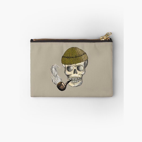 Item preview, fisherman skull olive designed and sold by Salt & Keep.