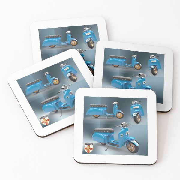 Item preview, Lambretta Blue designed and sold by OS26ArtDesign.