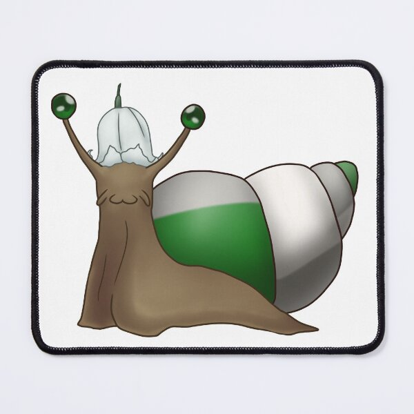 Item preview, Gray Aro Greyromantic Pride Snail with Flower Hat designed and sold by PrideSnails.