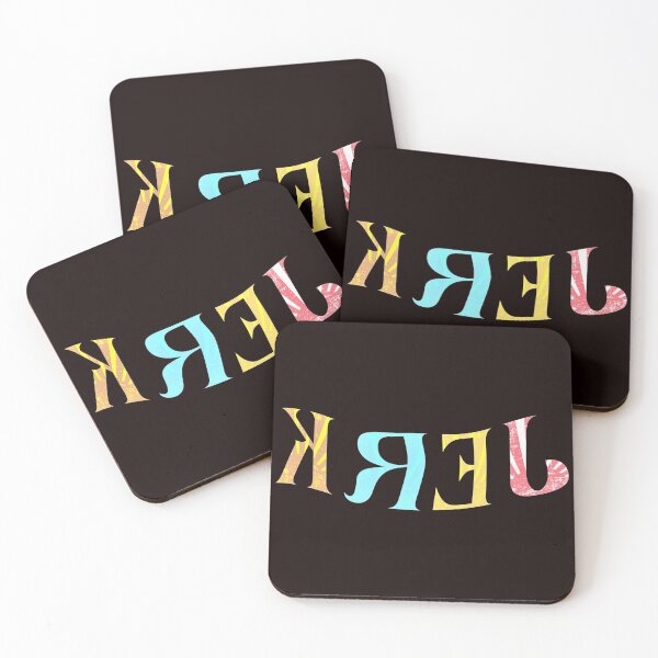 Item preview, JERK Backward Letters Funny Colorful designed and sold by jmed70.