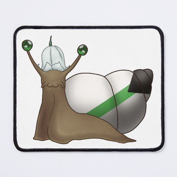 Item preview, Demiromantic Pride Snail with Flower Hat designed and sold by PrideSnails.