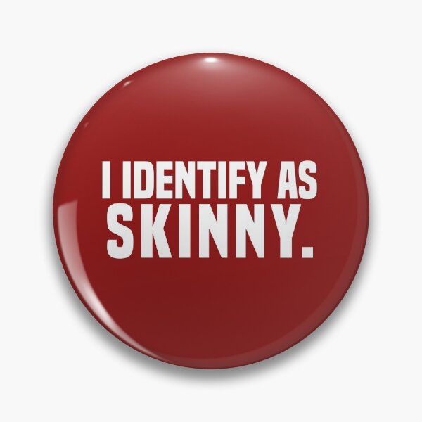 Item preview, I identify as skinny I'm Fat But I Am Trans-Slender funny fat  graphic designed and sold by teesBYAlioui.
