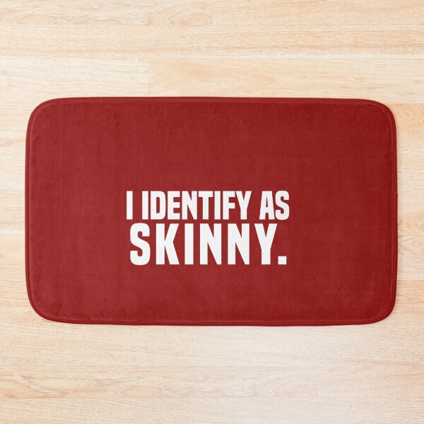 Item preview, I identify as skinny I'm Fat But I Am Trans-Slender funny fat  graphic designed and sold by teesBYAlioui.