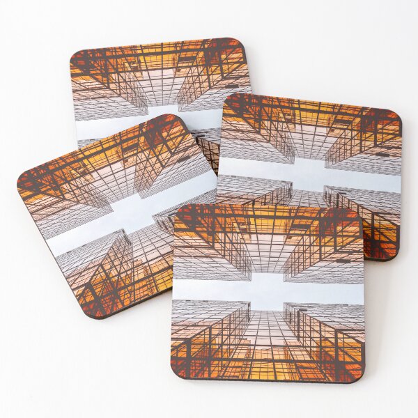 Item preview, Abstract Stripes Shapes Pattern Bed Sheet or Frock Design 4 designed and sold by PodiShawna.