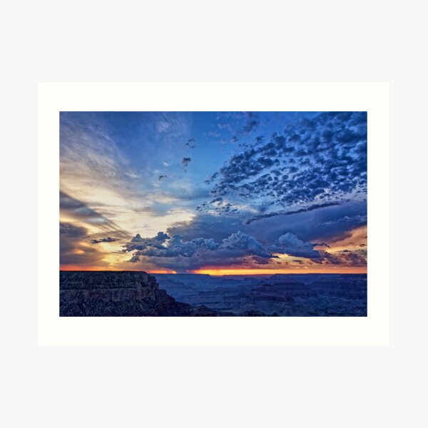 Grand Canyon Skies Art Print