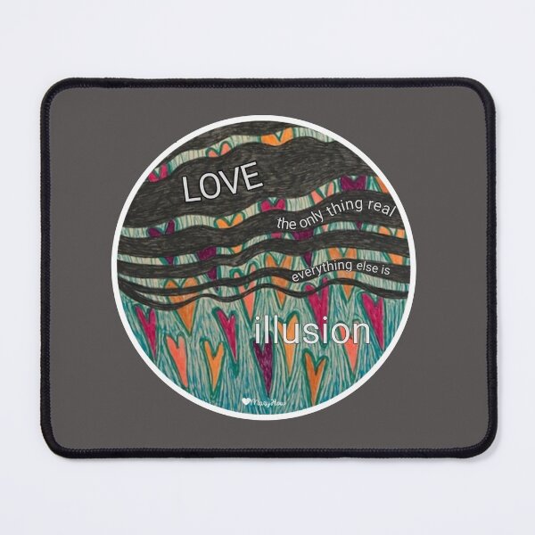 Item preview, Love is Real Original Mandala by Mary How designed and sold by Mary How.