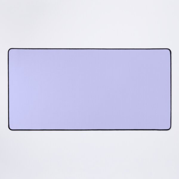 Solid Periwinkle Purple Desk Mat