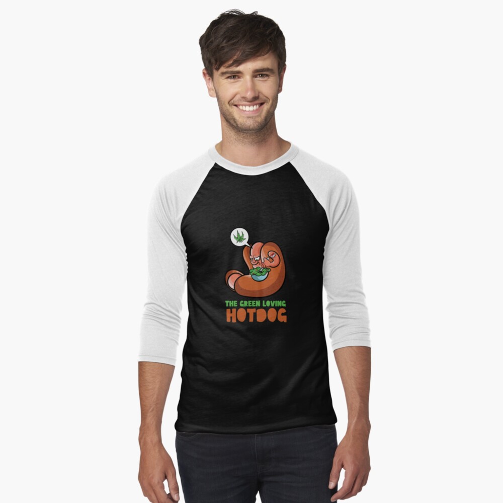Item preview, Baseball ¾ Sleeve T-Shirt designed and sold by artztur.