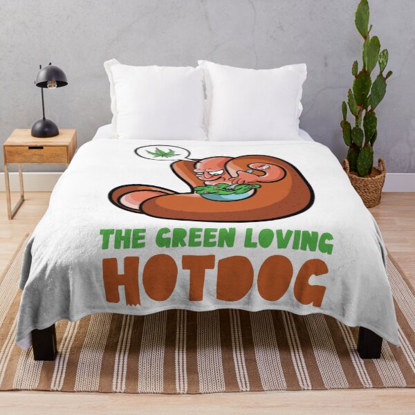Item preview, The green loving Hot Dog designed and sold by artztur.