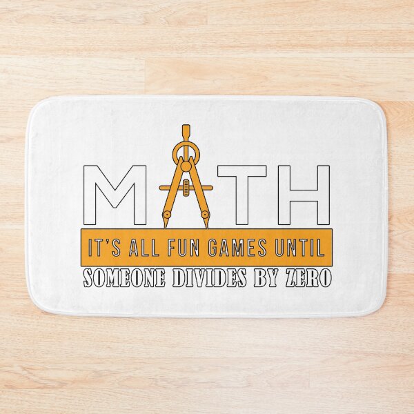 Item preview, MATH: it's all fun games until someone divides by zero designed and sold by Creations by Neph.