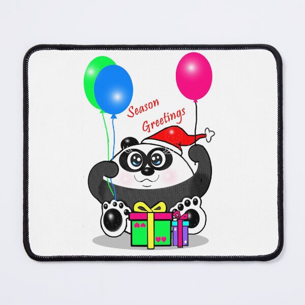 Item preview, Season greetings - Merry christmas - Panda designed and sold by Shirley cute art .