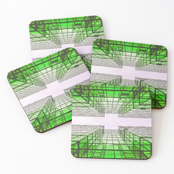 Item preview, Abstract Stripes Shapes Pattern Bed Sheet or Frock Design 6 designed and sold by PodiShawna.