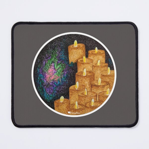 Item preview, Light in the Dark Original Mandala by Mary How designed and sold by Mary How.