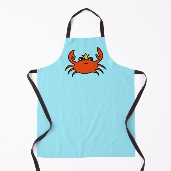 Item preview, King crab kawaii chibi crab cutie designed and sold by NerdyChibi.