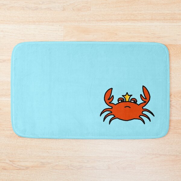 Item preview, King crab kawaii chibi crab cutie designed and sold by NerdyChibi.