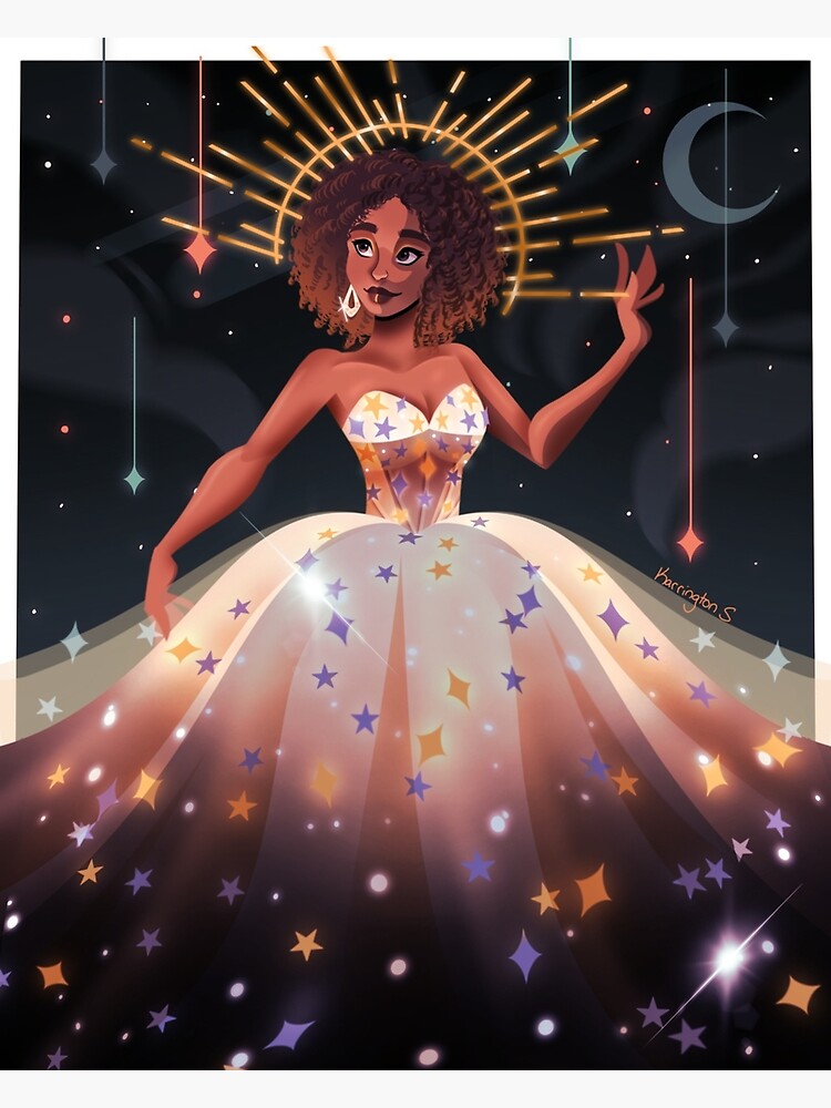 Celestial Dress" Poster for Sale by KarringtonS | Redbubble